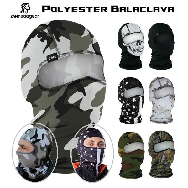 [ZAN Headgear] Polyester Balaclava バラクラバ フェイスカバー フ...