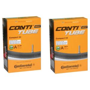 2本セット コンチネンタル Continental Compact24 チューブ 24×1 1/4-...