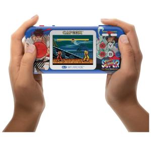 My Arcade Street Fighter II ポケットプレーヤー ポータブルゲームシステム 2つのゲーム付き 2.75インチカラースクリーン (輸入版)【新品】｜importone