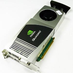 nVidia Quadro FX 4800 ワークステーションビデオグラフィックカードPCI-E x16インターフェース、1.5GBメモリ、DVI、DisplayPort、Dell部品番号: Y451H｜importselection