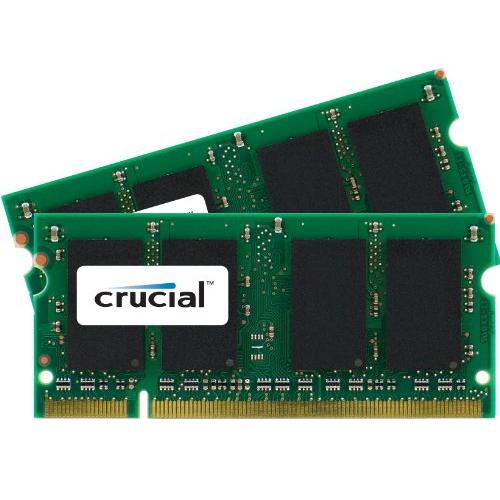 Crucial 4ギガバイトのDDR2 SDRAMメモリモジュール モデルCT2K2G2S800M