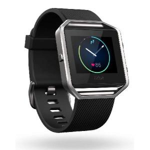 Fitbit Blaze Smart Fitness Watch, Black, Silver, Small (並行輸入品)｜importselection
