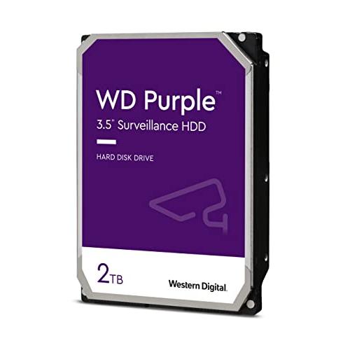 Western Digital HDD 2TB WD Purple 監視システム 3.5インチ 内蔵...