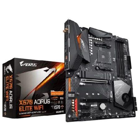 GIGABYTE X570 AORUS Elite Wi-Fi (AMD Ryzen 3000/X5...