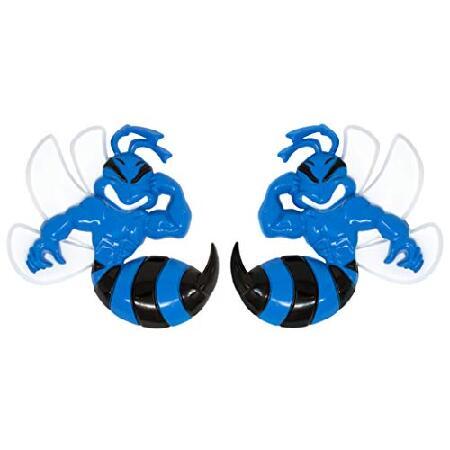 Blue - Right ＆ Left Angry Bee