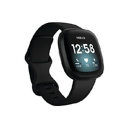 Fitbit Versa 3 Health ＆ Fitness Smartwatch with GP...