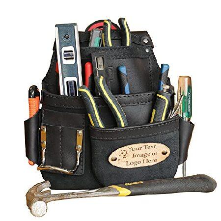 4 Pocket + Hammer Hang Tool Holder - Custom Engrav...