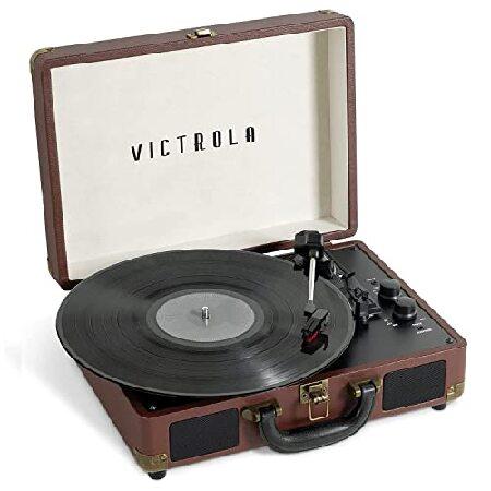 Victrola Journey+ Bluetooth Suitcase Record Player...