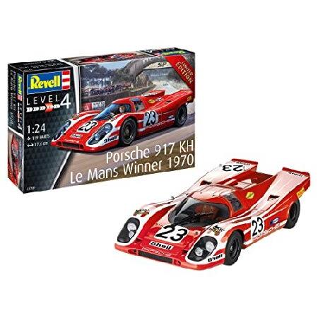 ドイツレベル 1/24 70 ポルシェ 917K ル・マン ウィナー プラモデル 07709 成型色