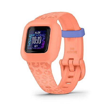 Garmin v〓vofit〓 jr. 3 Kids Fitness Tracker, Peach ...