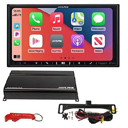 Alpine iLX-407 Car Stereo PowerStack Bundle w/ KTA...