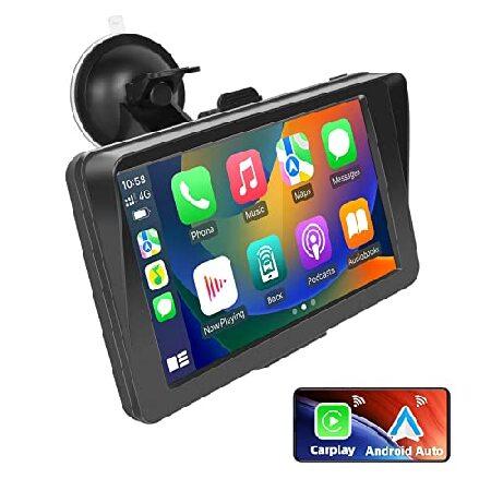 Podofo 7 Inch Portable Car Stereos with Wireless A...