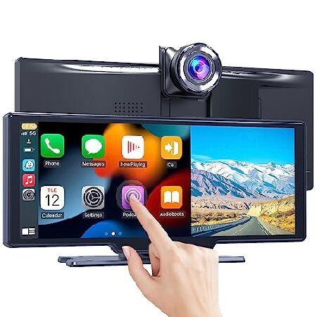 Portable Wireless Apple Carplay Stereo - 10.26&quot; HD...