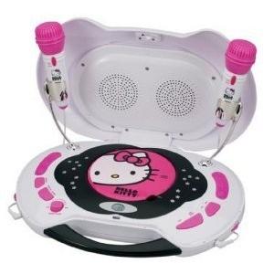 Hello Kitty (ハローキティ) CD Player and Karaoke System KT2003MBY おもちゃ｜importshop