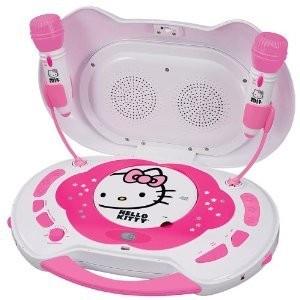 Hello Kitty (ハローキティ) CD Player Karaoke System # KT2003CA おもちゃ｜importshop