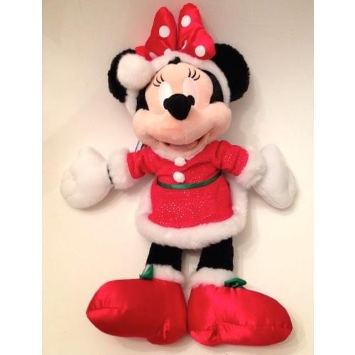 15&quot; Walt Disney Land Christmas Minnie Mouse Santa ...