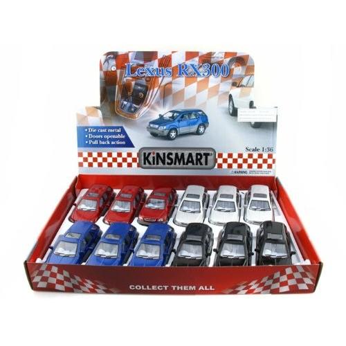 Kinsmart (キンスマート) Set of 12 - Lexus (レクサス) RX300 1...