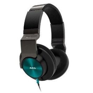 AKG K545 BTQ Studio-Quality, Closed-Back, Over the Ear Headphones (Black/Turquoise) ヘッドホン（イ