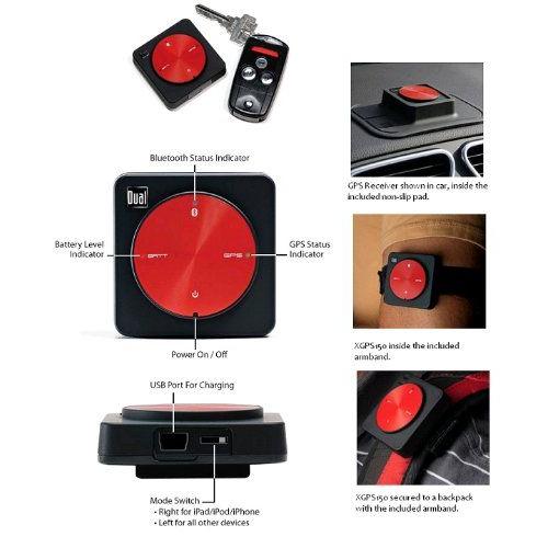 　Dual Electronics XGPS150A Universal Bluetooth GPS...