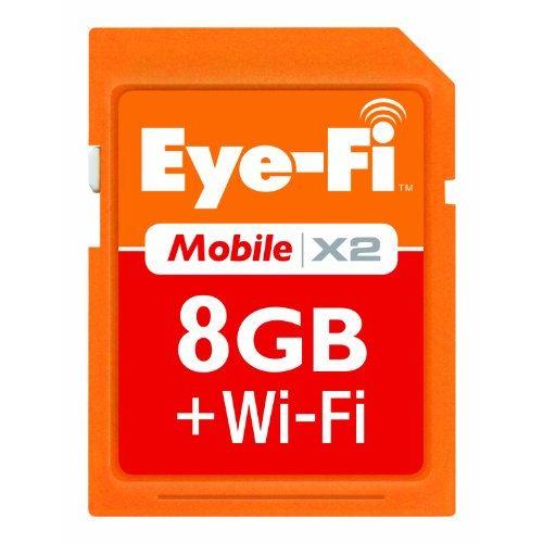 Eye-Fi Mobile X2 8GB ワイヤレスSDHCカード EYEFI8MD