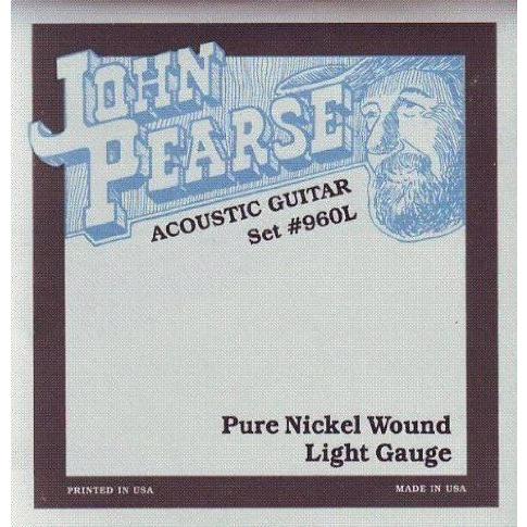 John Pearse アコースティックギター Pure Nickel Wound, .012 - ...