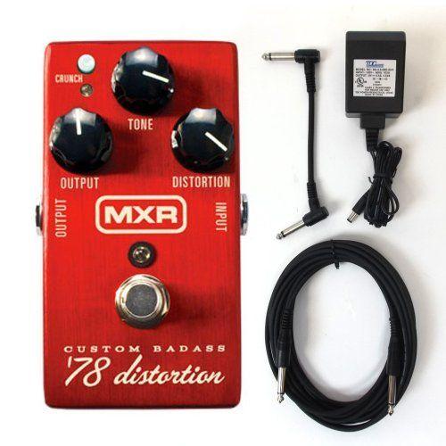MXR Custom Badass 78 ディストーション + Power adapter and ...
