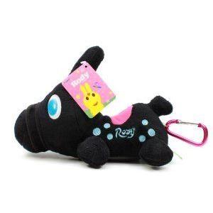 Rody Horse Gymnic Soft Plush Doll - 9&quot; Black ぬいぐるみ...