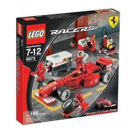 LEGO (レゴ) Racers Ferrari F1 Fuel Stop ブロック おもちゃ