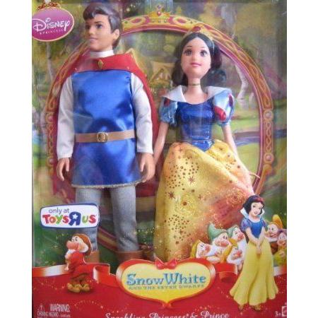 Disney: Sparkling Princess &amp; Prince Doll - Snow Wh...