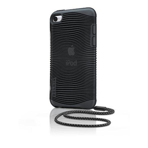 Belkin iPod Touch(第4世代)用グリップ・アーゴ ストラップ付 - Black