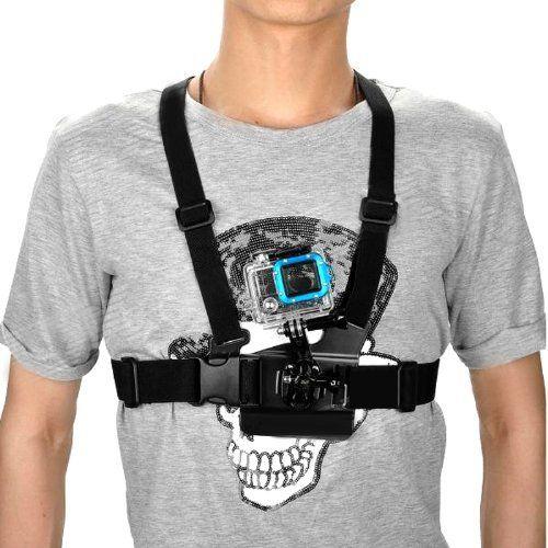 Gopromate(TM) Elastic Chest Mount Strap For GoPro ...