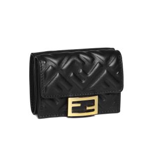 FENDI フェンディ 三つ折り財布 マイクロ 8M0395 AAJD F0KUR｜importshopdouble