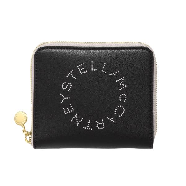 STELLA McCARTNEY ステラ マッカートニー ラウンドファスナー二つ折り財布 7P000...