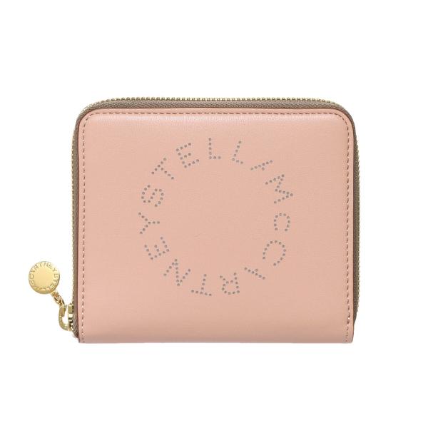 STELLA McCARTNEY ステラ マッカートニー ラウンドファスナー二つ折り財布 7P000...