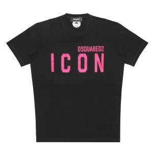 DSQUARED 2 ディースクエアード 半袖Tシャツ ICON アイコン S79GC0068 S23009 962X｜importshopdouble