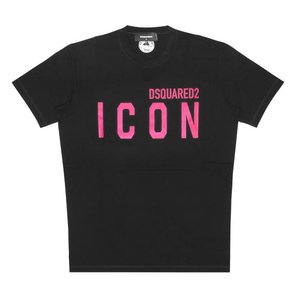 DSQUARED 2 ディースクエアード 半袖Tシャツ ICON アイコン S79GC0068 S2...