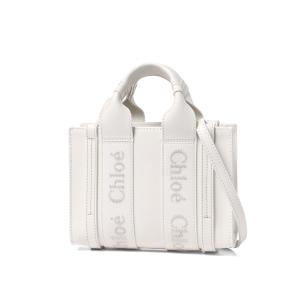 CHLOE クロエ ショルダー付 トートバッグ ミニ WOODY ウッディ CHC23SP237 I60 101｜importshopdouble