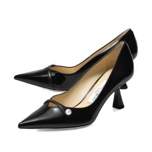 JIMMY CHOO ジミーチュウ スエード ヒール パンプス ラウンド