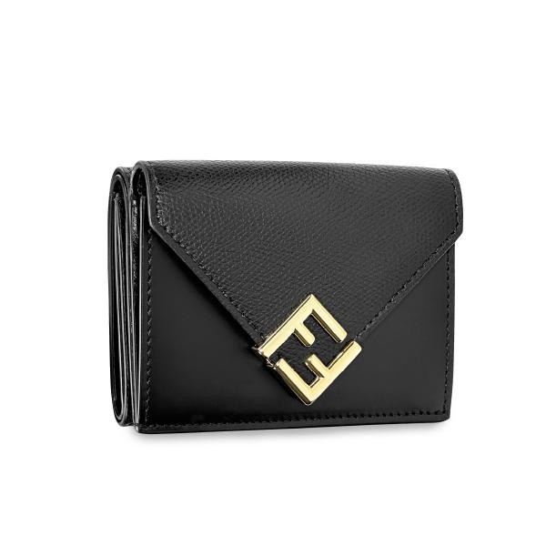 FENDI フェンディ 三つ折り財布 FF DIAMOND FFダイヤモンド 8M0480 ALV4...