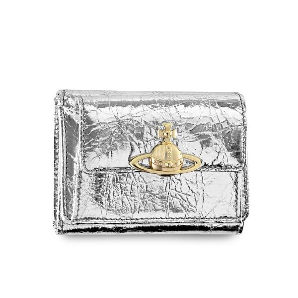 VIVIENNE WESTWOOD ヴィヴィアンウエストウッド SMALL FLAP PURSE 三...