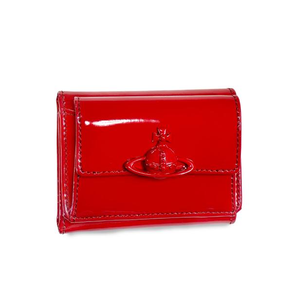 VIVIENNE WESTWOOD ヴィヴィアンウエストウッド SMALL FLAP PURSE 三...