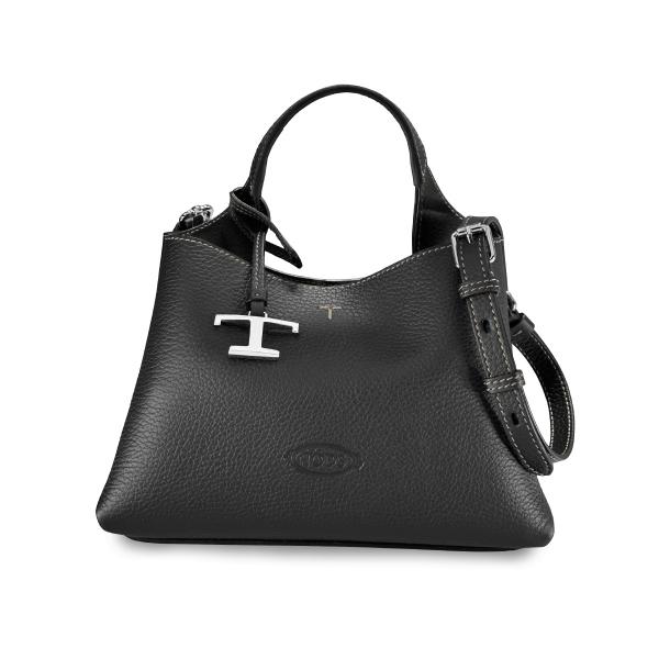 TODS トッズ ショルダー付 ハンドバッグ マイクロ T TIMELESS ティー タイムレス X...
