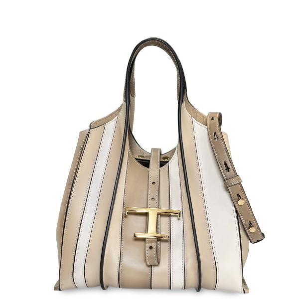 TODS トッズ ショルダー付 ハンドバッグ ミニ T TIMELESS ティー タイムレス XBW...