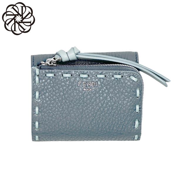 FENDI フェンディ 三つ折り財布 マイクロ PEEKABOO SELLERIA ピーカブー セレ...