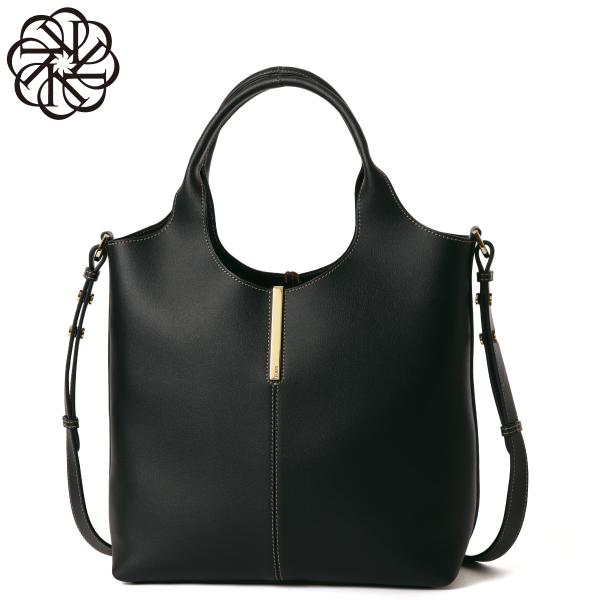 TODS トッズ ショルダー付 トートバッグ スモール XBWEBRF0200UBLB999