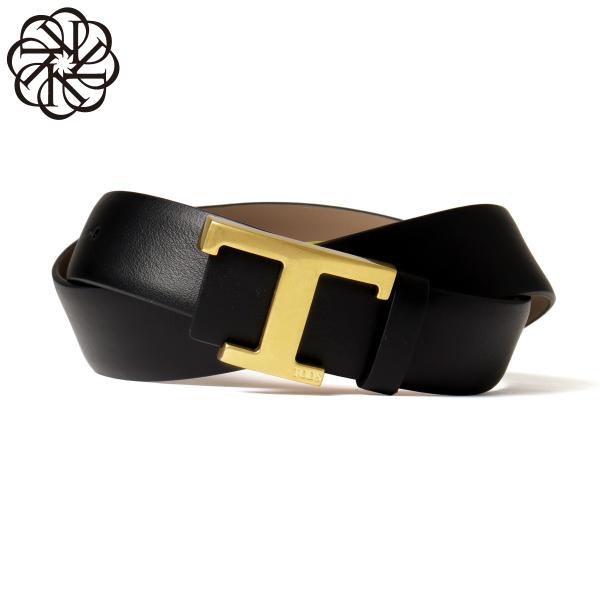 TODS トッズ ベルト T TIMELESS ティー タイムレス XCWTSB10100RBR05...