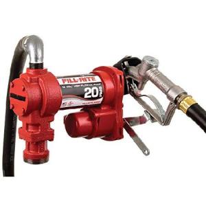 Fill-Rite 285-FR4210G 12V Dc Hi-Flow Pump, Suction Pipe, 1 in. X12 in. Hose, 1 in. Manual Nozzle｜importstore-maron