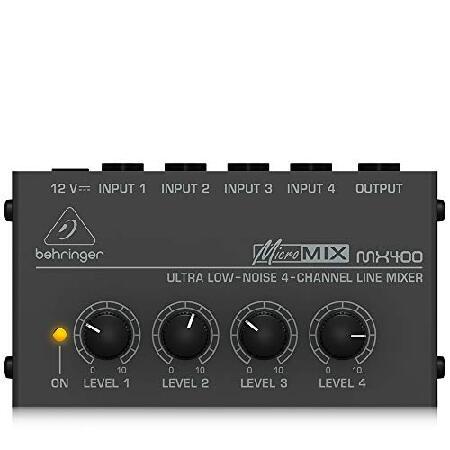 Behringer(ベリンガー) ベリンガー コンパクトミキサー 4チャンネル ミキサー MX400