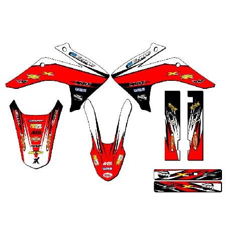 2015-2020 CRF 230 F Velocity Red Senge Graphics Ba...