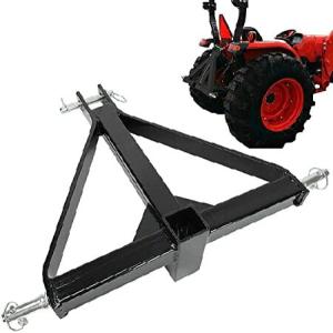 ay-autoparts 2インチレシーバー 3ポイント トレーラーヒッチ カテゴリー1 トラクター牽引ドローバーアダプター